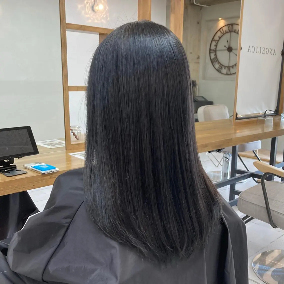 ロング カラー ヘアカラー トリートメント 韓国レイヤーカット★ 小林大樹のヘアスタイル