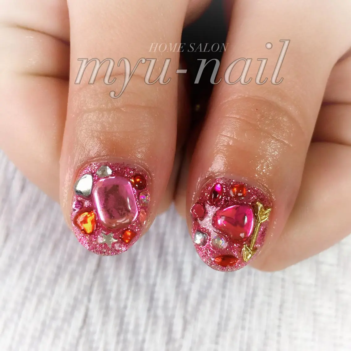 ネイル ハンドネイル ホームサロン myu-nailのネイルデザイン