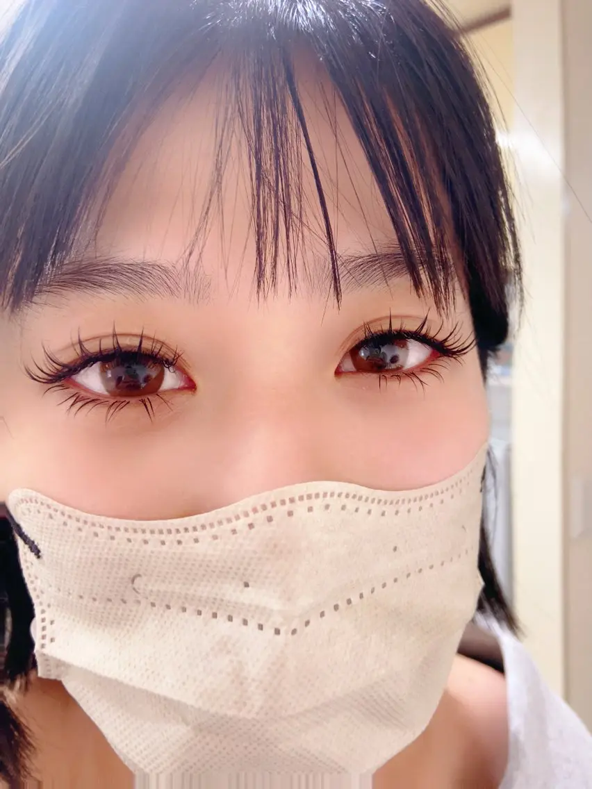 ⭐︎人気ワンホン⭐︎100本フラットラッシュ♪コーティング込みの写真