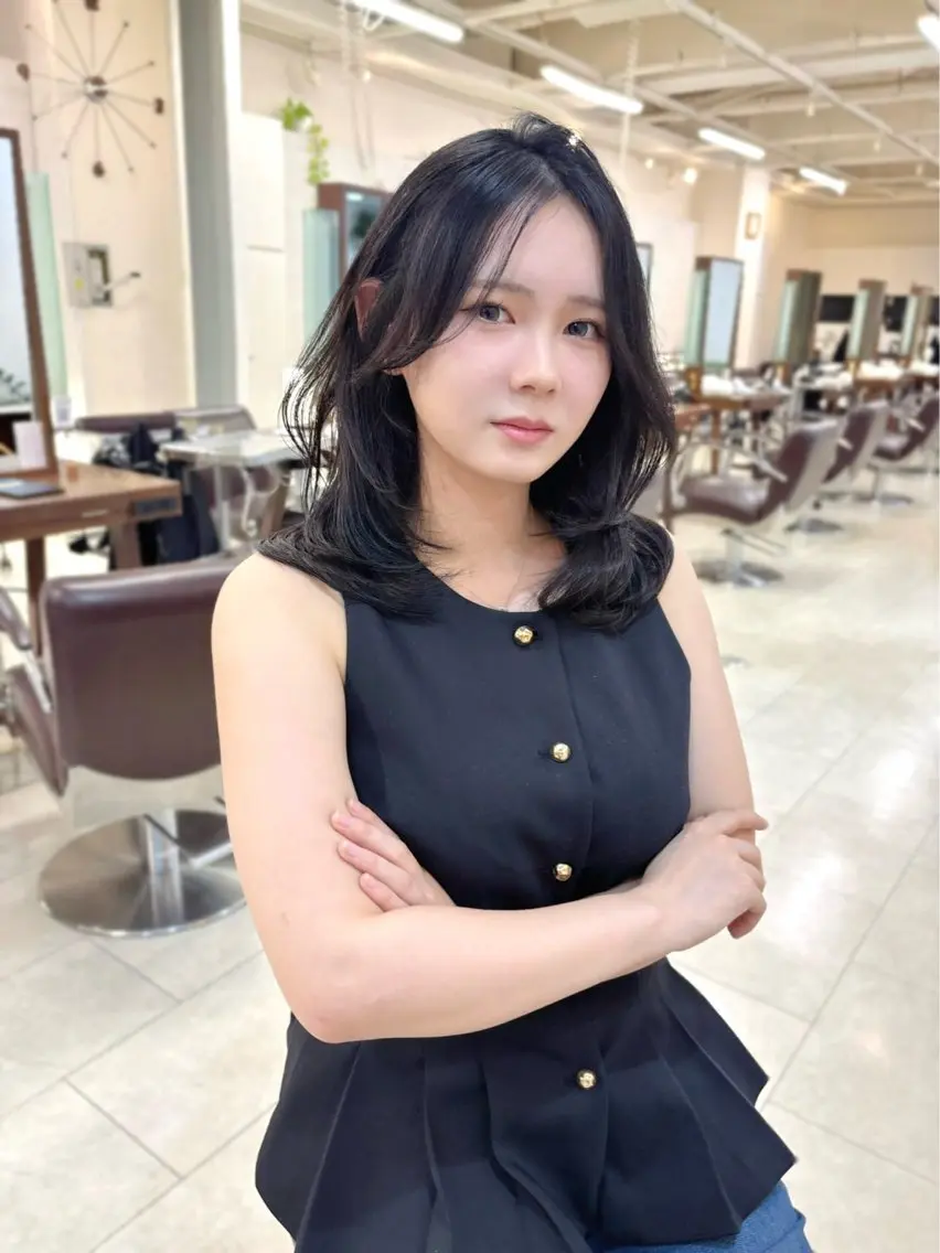 カラー ヘアカラー 掛川 真那斗のヘアスタイル