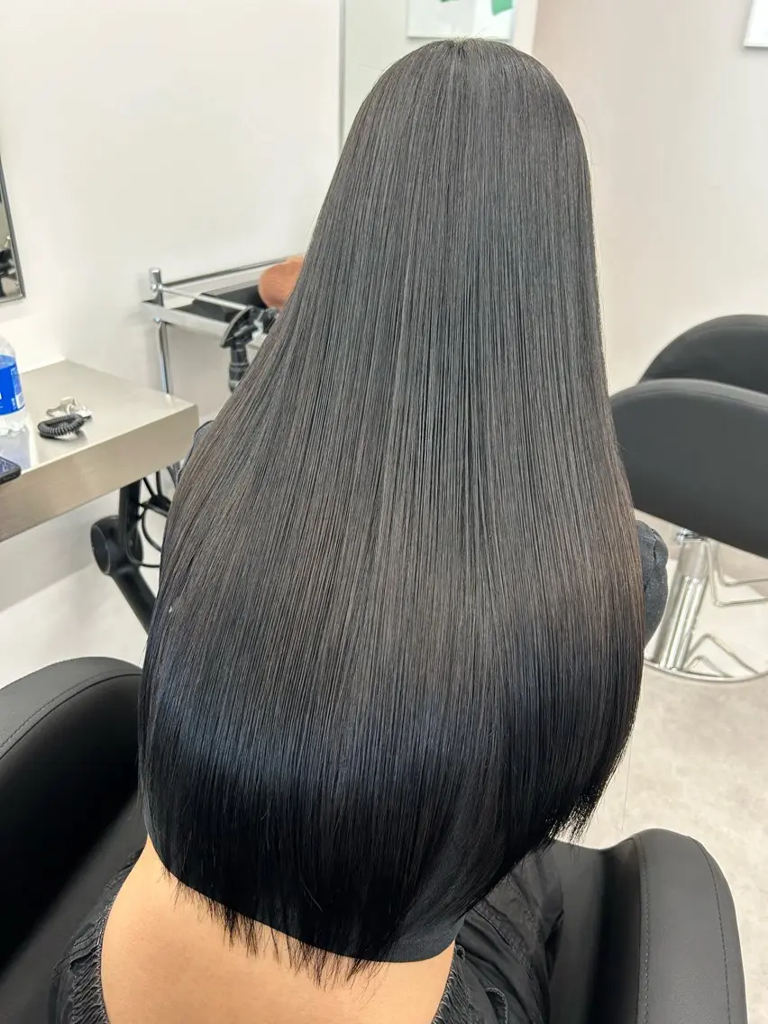 ロング シールエクステ⭐️ オオミタクヤのヘアスタイル