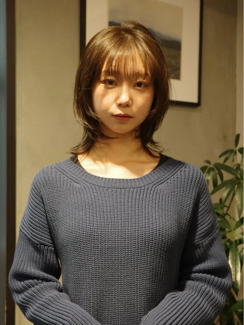 ミディアム カット NERO 松井 隆人のヘアスタイル