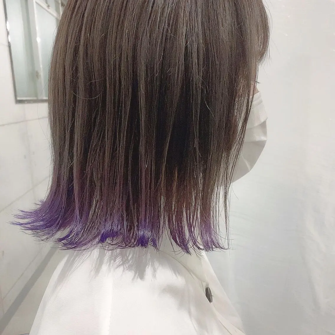 ミディアム カラー 艶髪育成サロン 京橋　shinのヘアスタイル