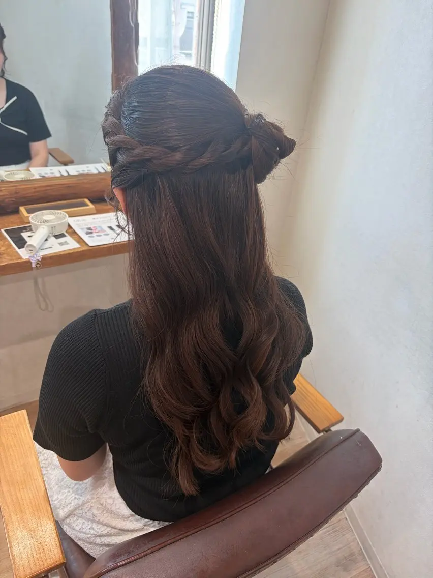 ヘアアレンジ ヘアセット ネイル/パーマ/ メンズ/ココミ🧚のネイルデザイン