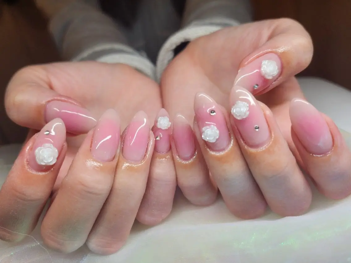 ネイル ハンドネイル 💜bora .のネイルデザイン