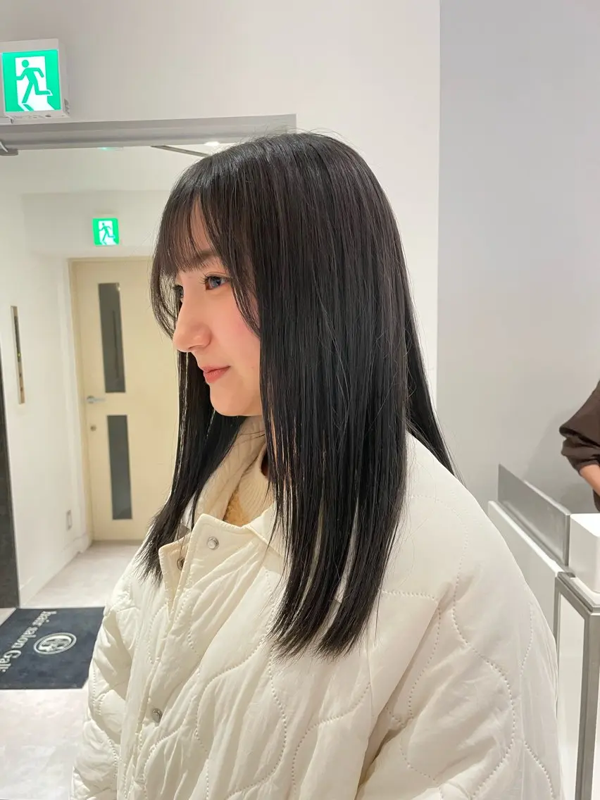 ミディアム カラー 🪞透け感&韓国ヘア 🪞honokaのヘアスタイル