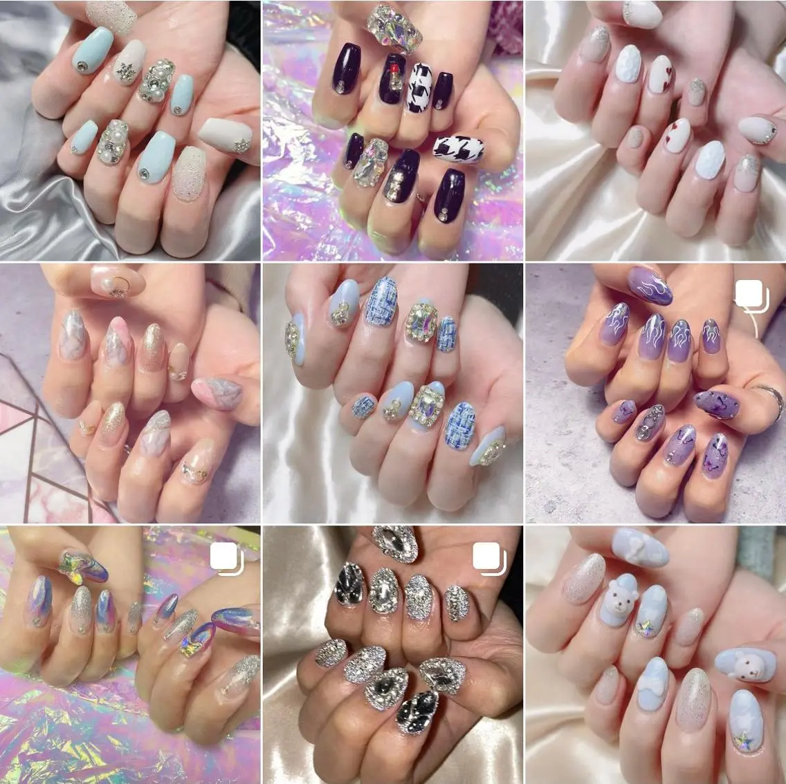 ネイル 渋谷／チップ長さ出し 👑アプレgel-xのネイルデザイン