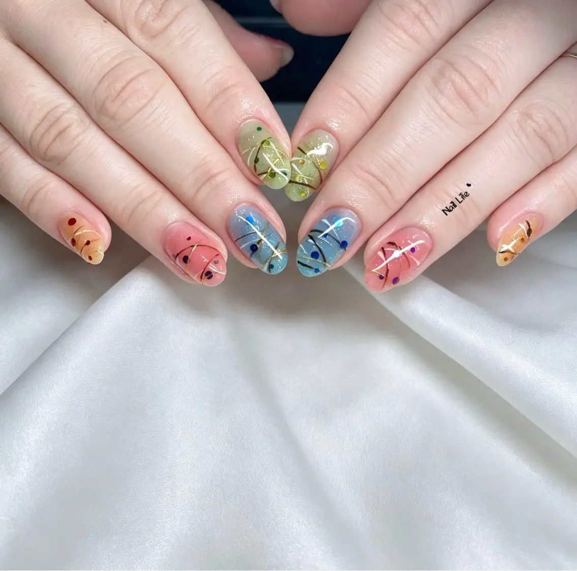 ネイル ヨーヨーネイル Nail Lifeのネイルデザイン