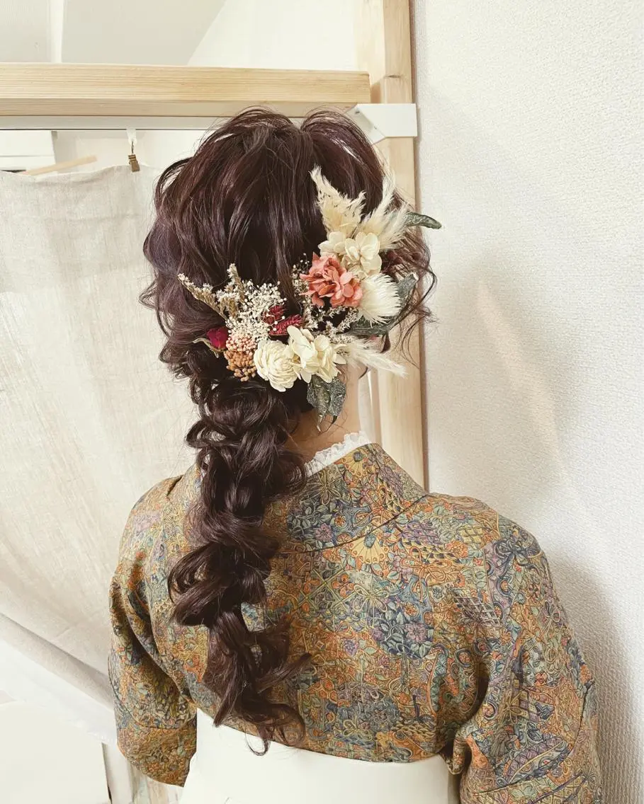 訪問着着付けの写真