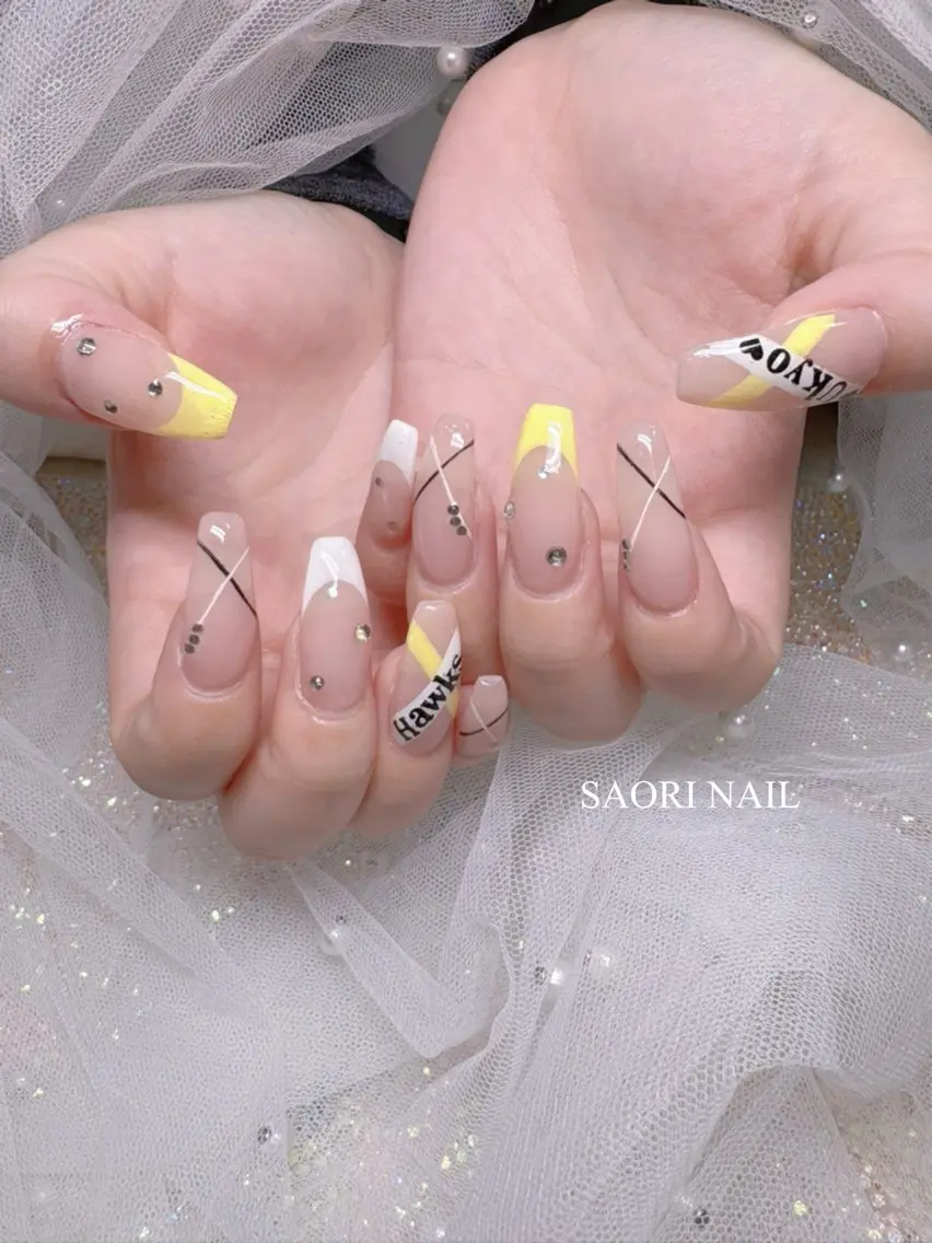 ネイル 長さ出し フットネイル ジェルネイル ガーリー 韓国ネイル ハンドネイル SAORI NAIL /長さ出し専門店のネイルデザイン