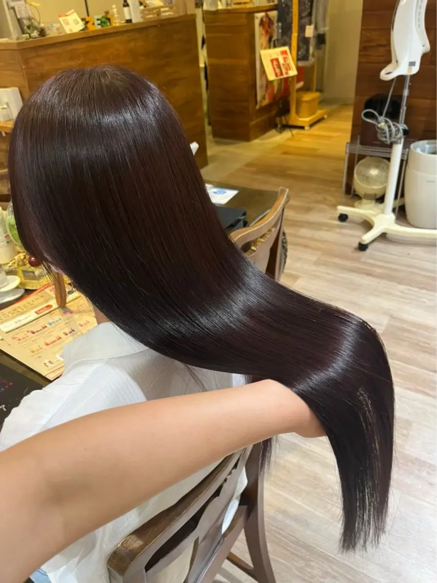 パーマ 縮毛矯正 モテhair♡.* マツエク/さくら🍨のヘアスタイル