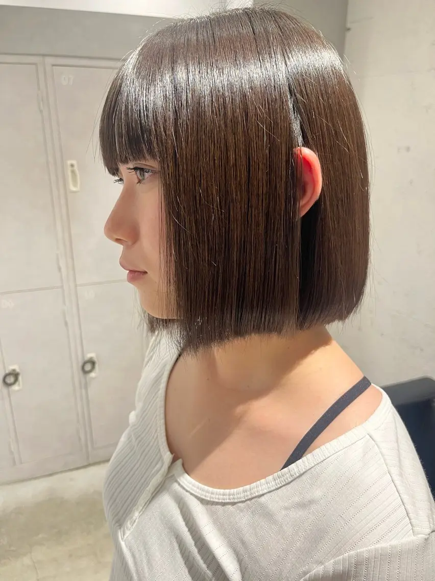 ショート ボブ Juna✂️ レイヤー / ボブのヘアスタイル