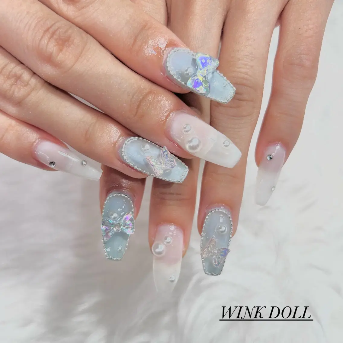 ネイル ハンドネイル WINK DOLL 🌹MIRAIのネイルデザイン