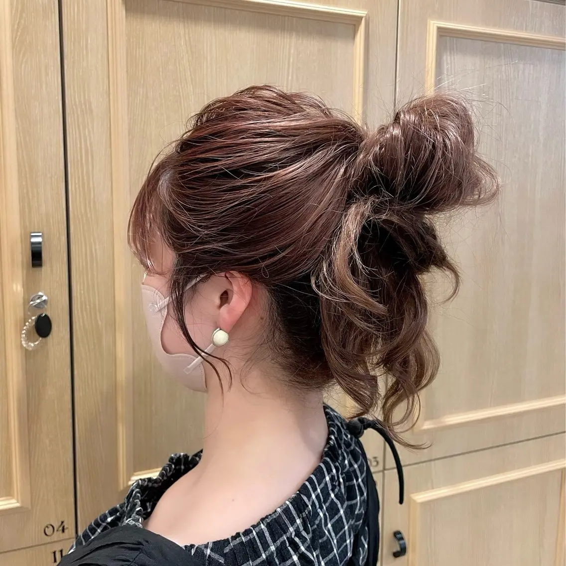 プチヘアセット🫧🤍の写真
