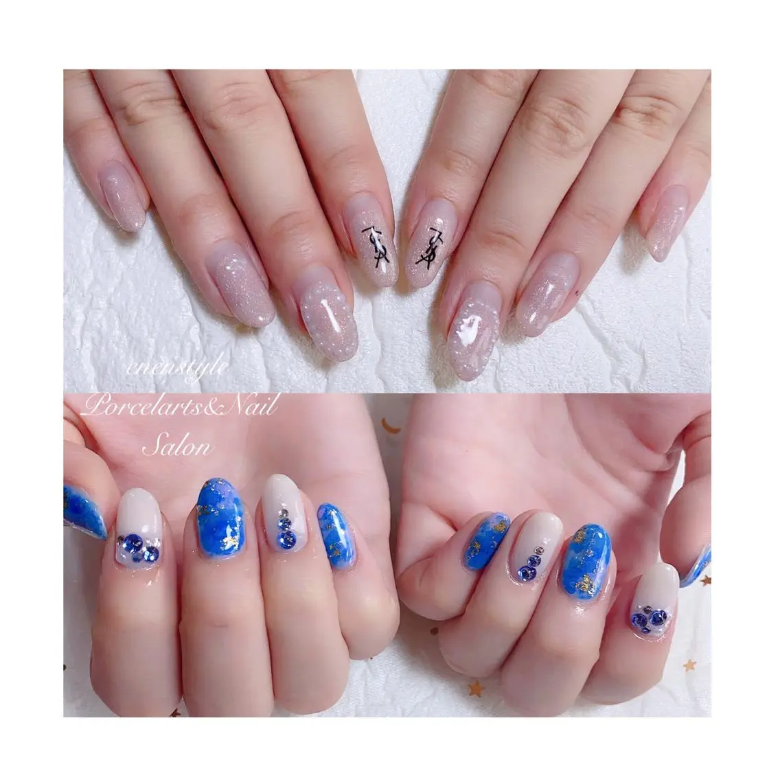 ミディアム ネイル ジェルネイル ニュアンスネイル オフィスネイル ワンカラーネイル パラジェル ハンドネイル 🐾enen style 🐾のネイルデザイン