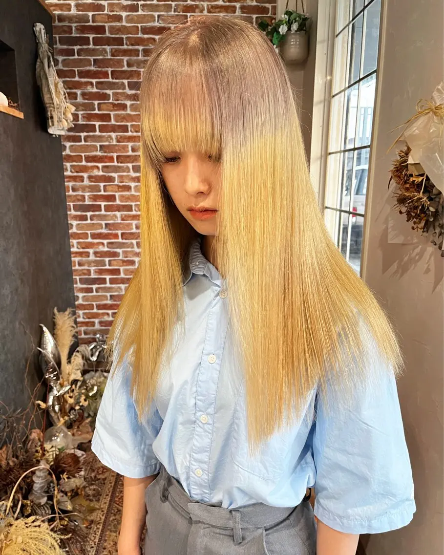 ロング 穐田 司樹のヘアスタイル