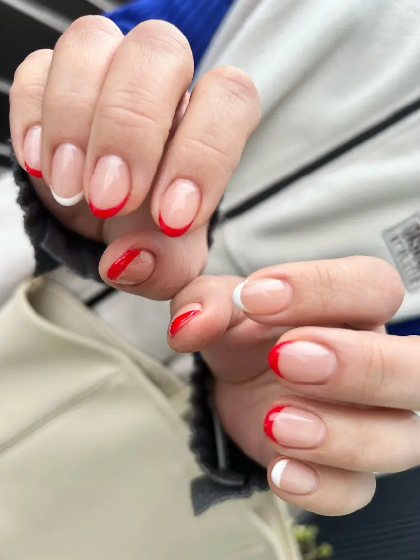 ネイル フレンチネイル ハンドネイル TESORO nailのネイルデザイン