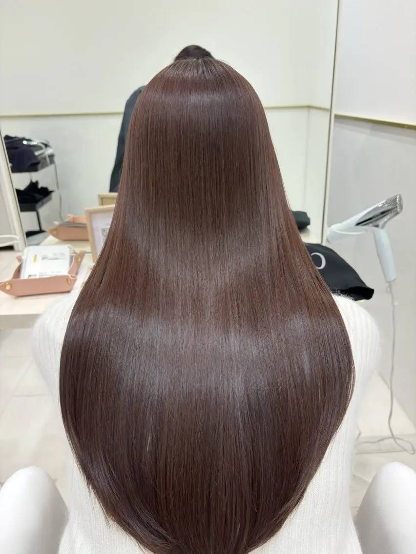 ロング カラー トリートメント COAPLUS 橘馨のヘアスタイル