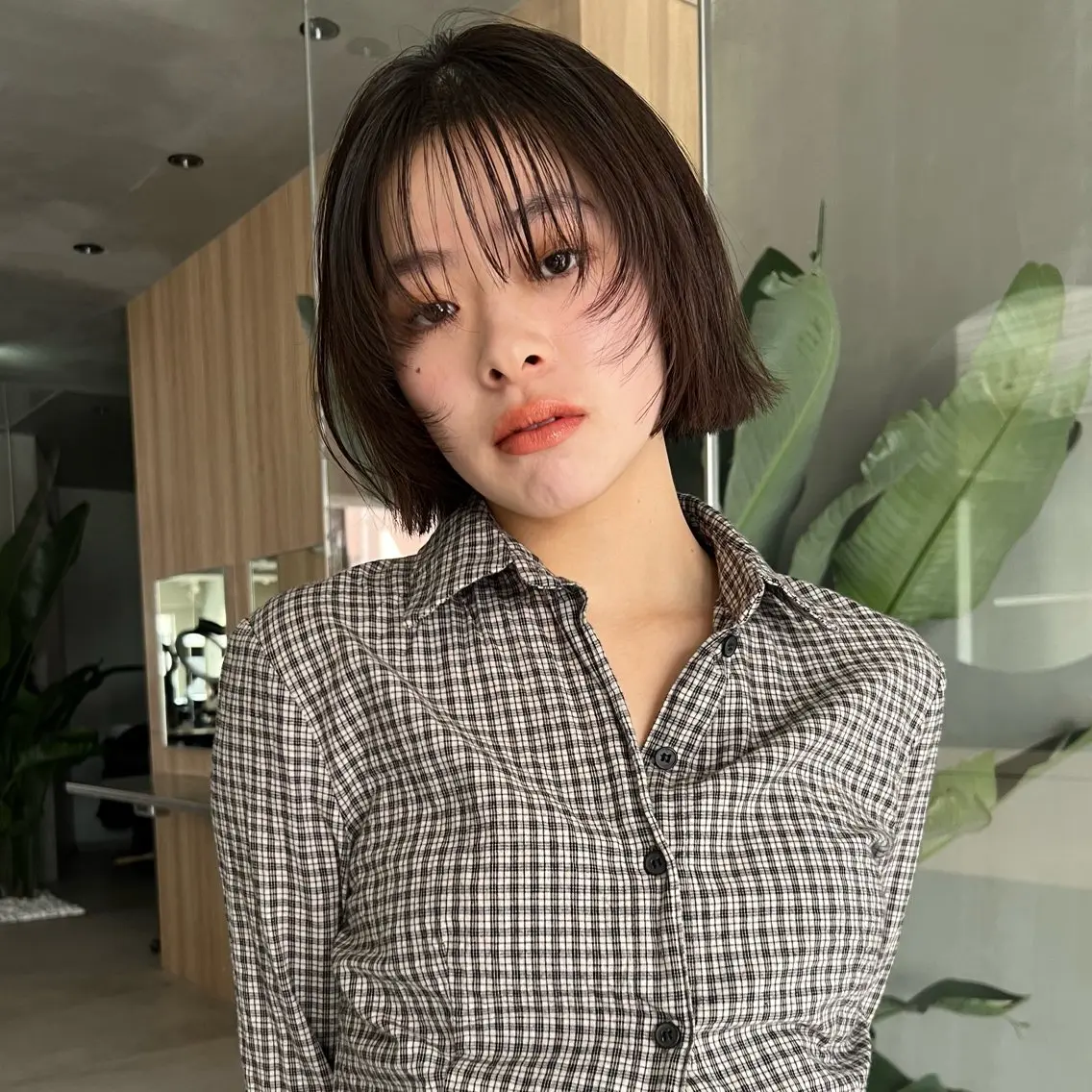 ショート ボブ MINX momokaのヘアスタイル