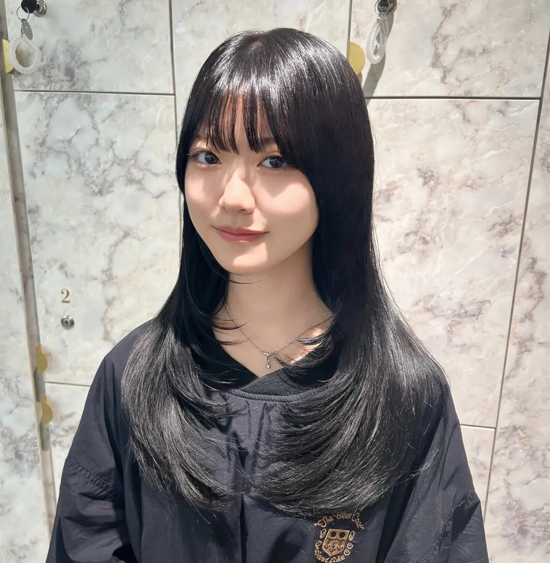ロング カット ヘアカラー トリートメント ⭐️似合わせ⭐️/ ETOWA新宿/上村のヘアスタイル