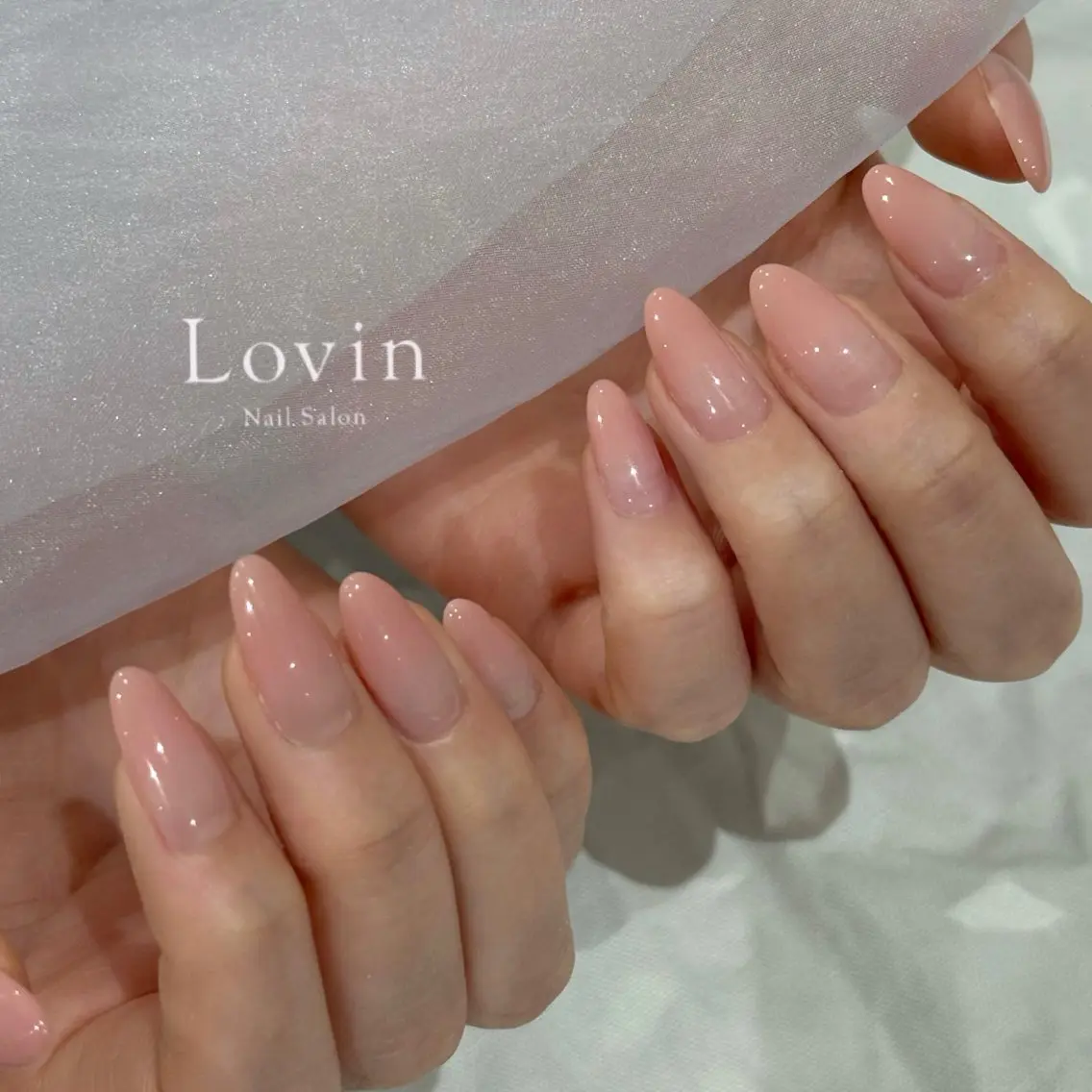 ネイル グラデーション ピンク ハンドネイル (パラジェル専門店) Lisaのネイルデザイン