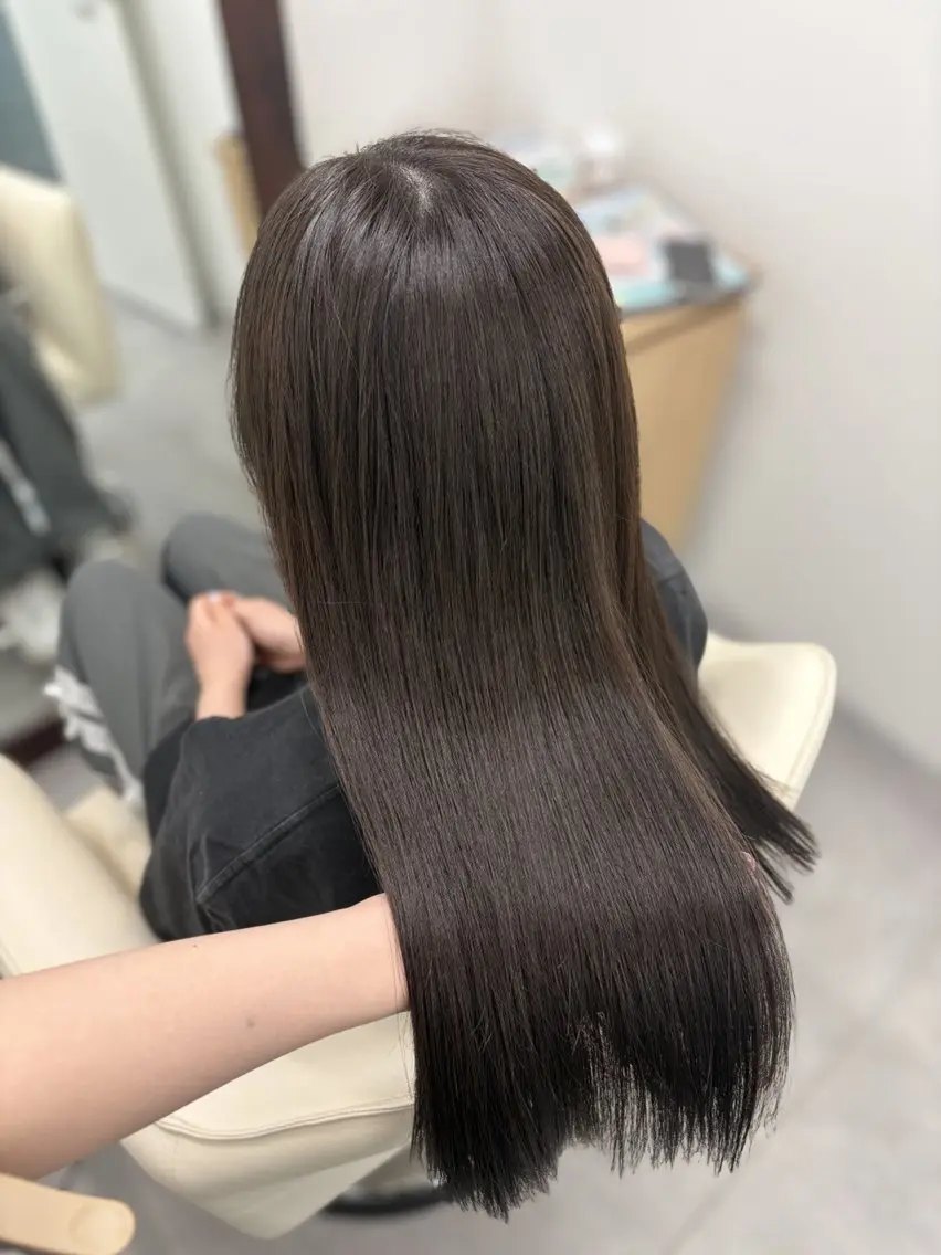 ロング カラー The Ect 江坂Kurumiのヘアスタイル