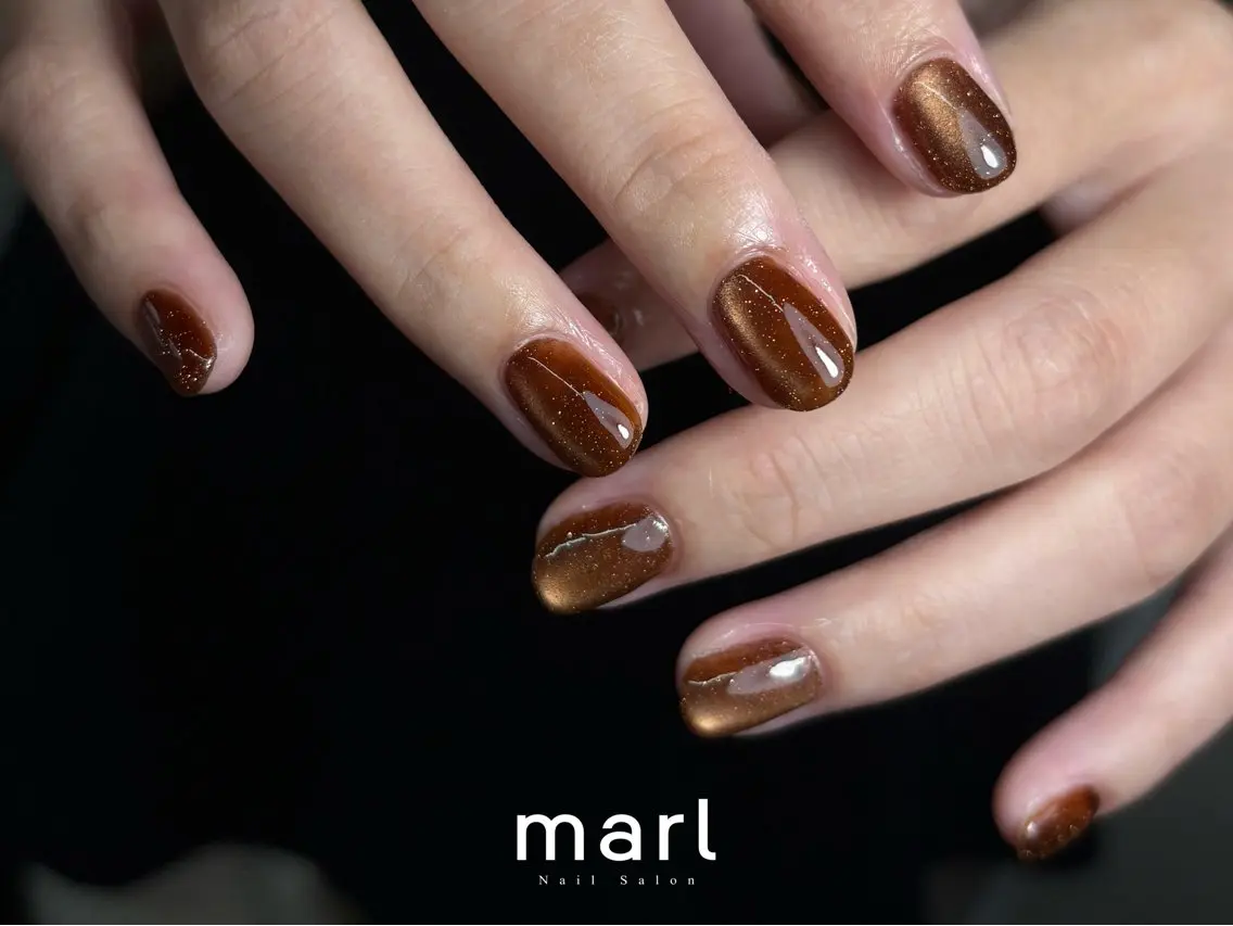 マグネットネイル💅＊オフありの写真