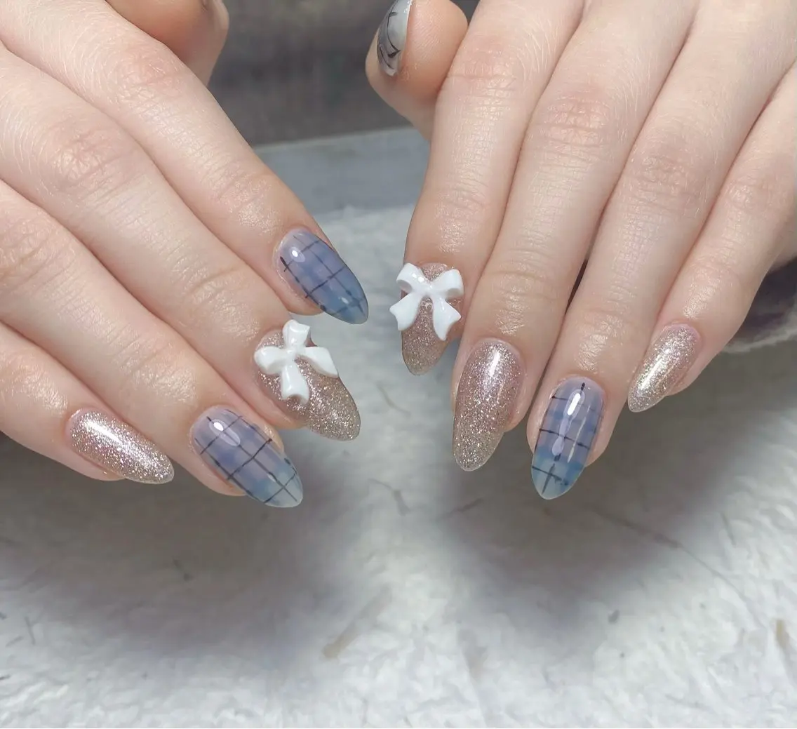 ネイル アートネイル フレンチネイル ジェルネイル グラデーション 韓国ネイル Nail Salon kihi大塚店のネイルデザイン