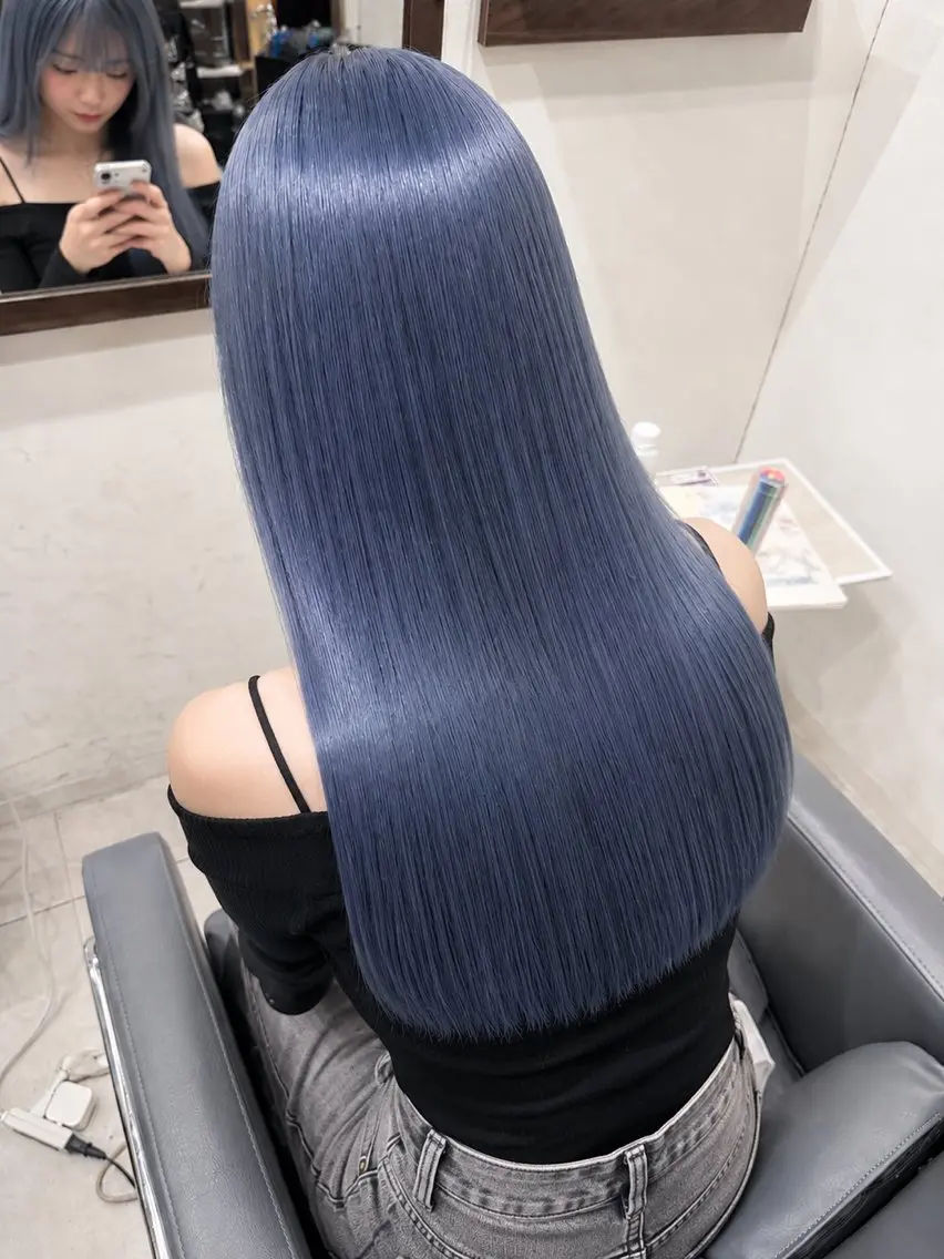 ロング カラー ヘアカラー トリートメント 🍀お悩み改善憧れの 美髪　小林風雅のヘアスタイル