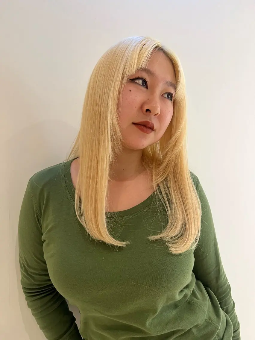 カラー ⚡️メンズ高支持⚡️ 知念夢華のヘアスタイル