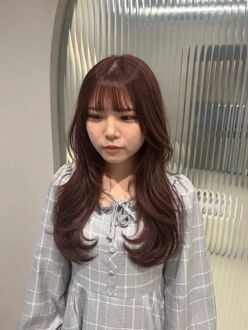 ロング ✂️地毛風ストレート 髪質改善枝松　凌✂️のヘアスタイル