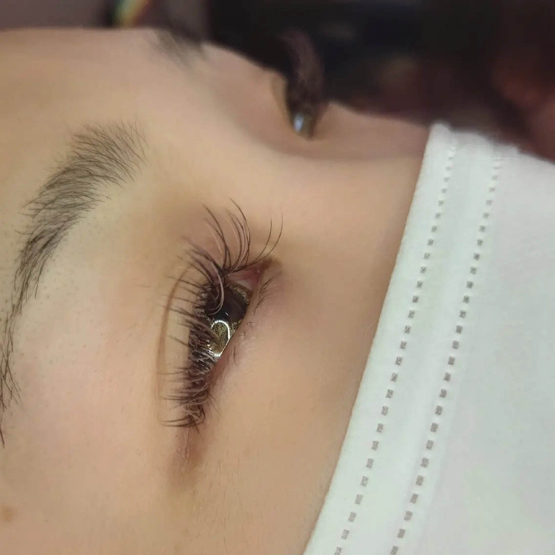 マツエク・マツパ カラーマツエク フラットラッシュ マツエク EYELASH lino 合志市のマツエク・マツパデザイン