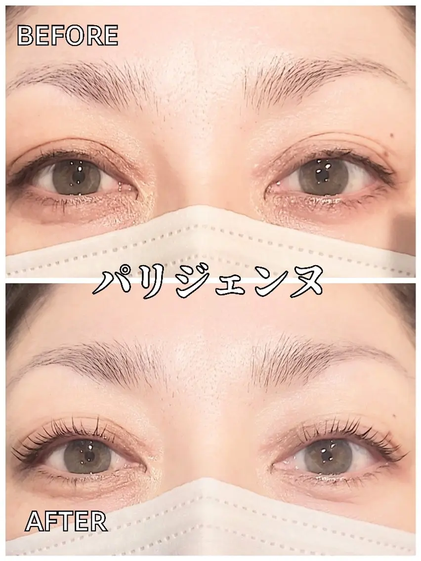 マツエク・マツパ パリジェンヌラッシュリフト マツパ blossom🌺 井比のマツエク・マツパデザイン