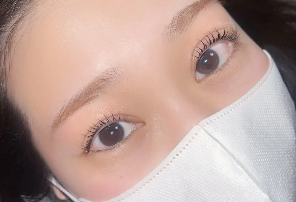 アイブロウ眉毛スタイリング🇰🇷平行眉🫶❤️‍🔥＋ヘアのスタイリング付き✨の写真