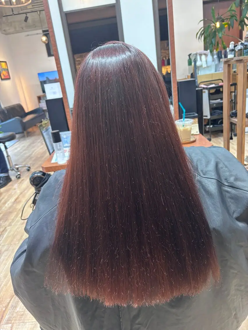 ロング カラー ヘアカラー Hair Dco YUKAのヘアスタイル