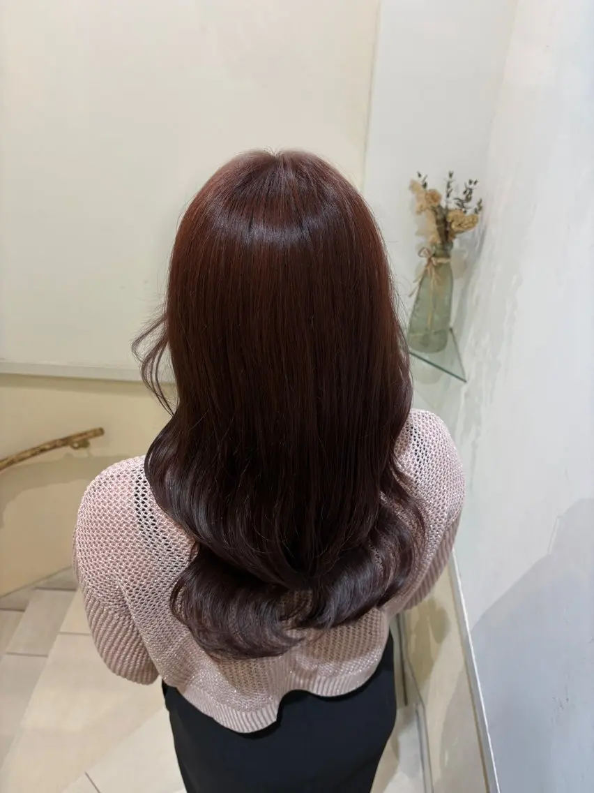 ロング ♡カラーモデル募集♡ 前畑 陽菜乃のヘアスタイル