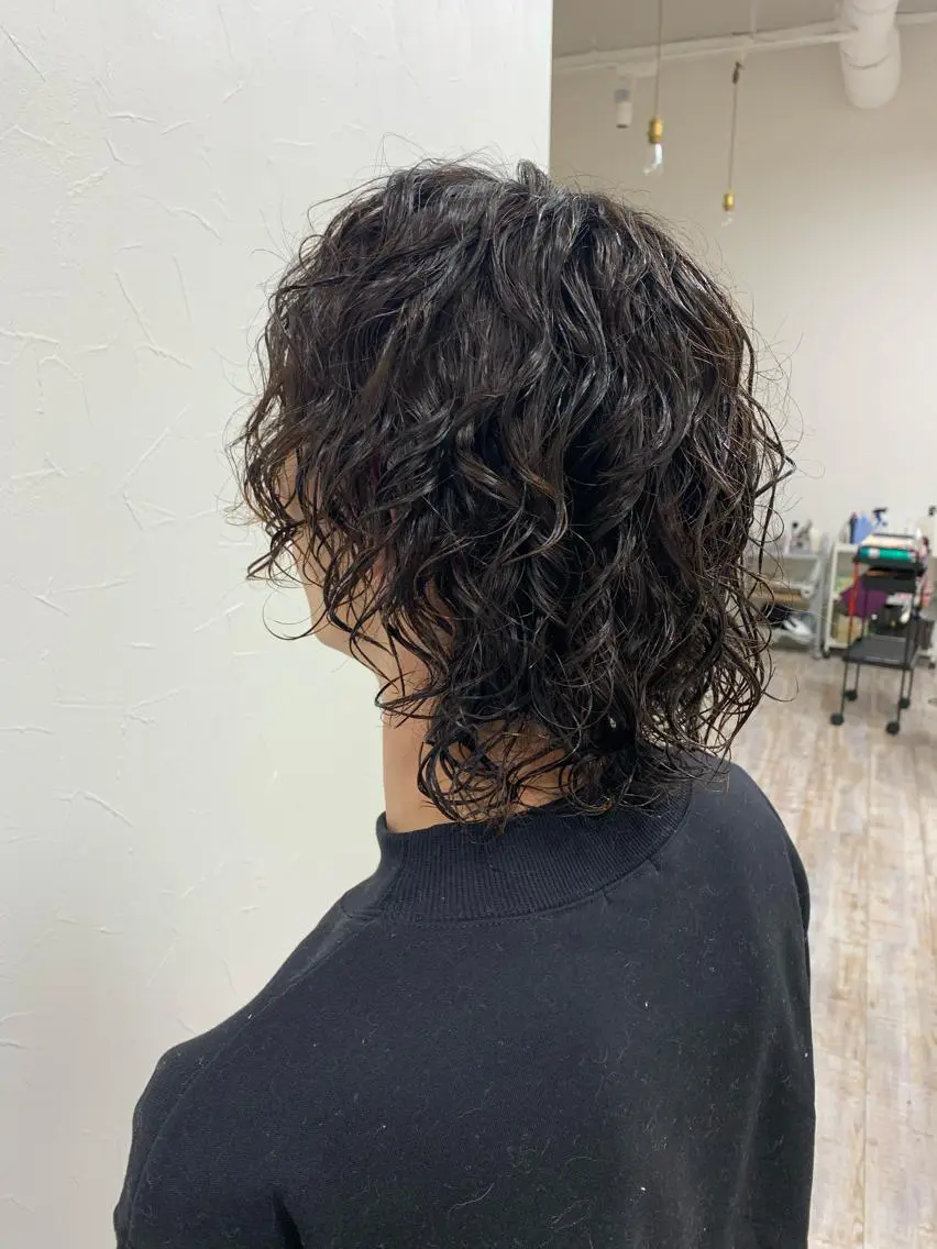 🔷メンズ人気NO.1🔷カット+スパイラルorツイストパーマの写真