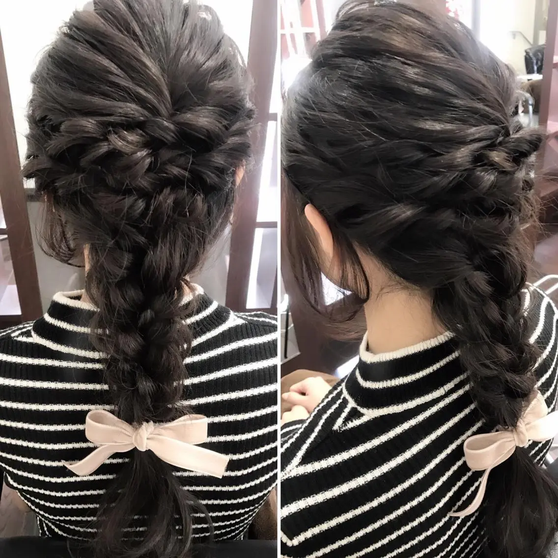 セミロング ロング ヘアアレンジ 沢田 瞳のヘアスタイル