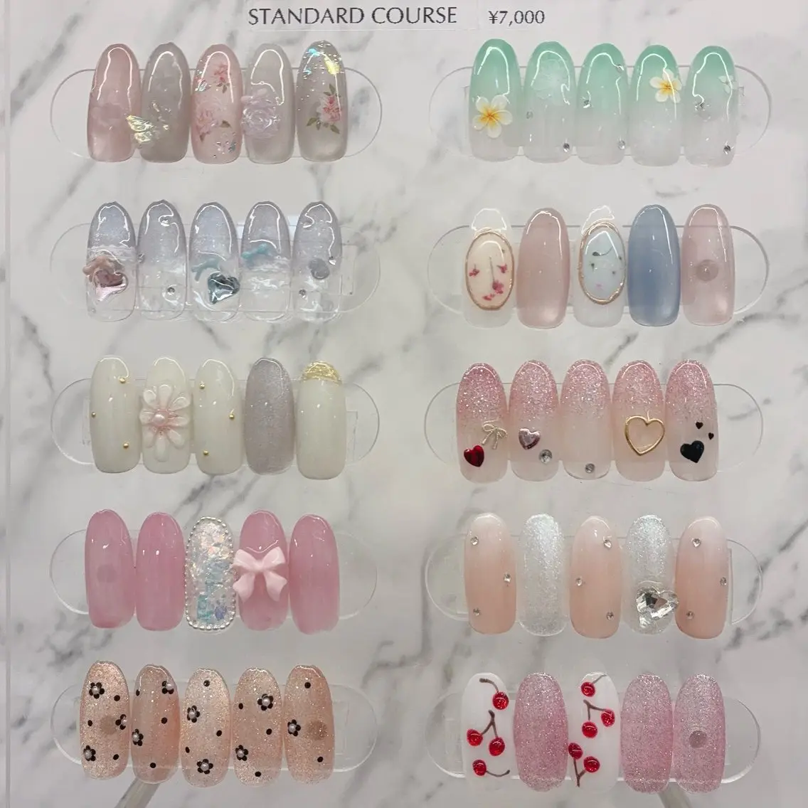 【選べる定額デザイン】ｽﾀﾝﾀﾞｰﾄﾞ/一番人気🏅トレンドアート♡オフ込みの写真