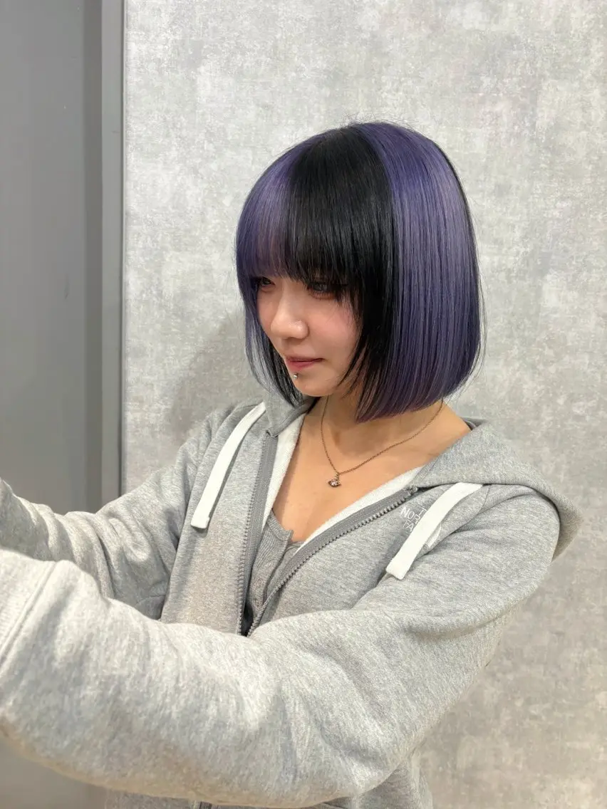 ショート カット ヘアカラー トリートメント 🌐NATSUMI 🌐【寒色カラー】のヘアスタイル