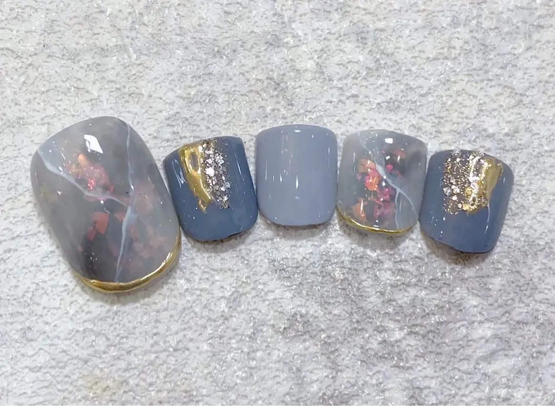 ネイル フットネイル nailst MIKUのネイルデザイン