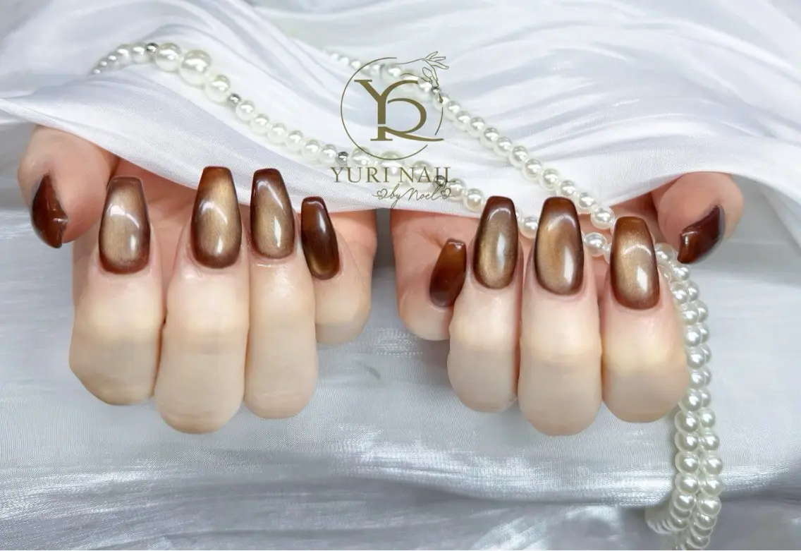 ネイル チークネイル フットネイル フレンチネイル グラデーション キラキラネイル ハンドネイル フットネイル ハンドケア YURI Nail Funabashiのネイルデザイン