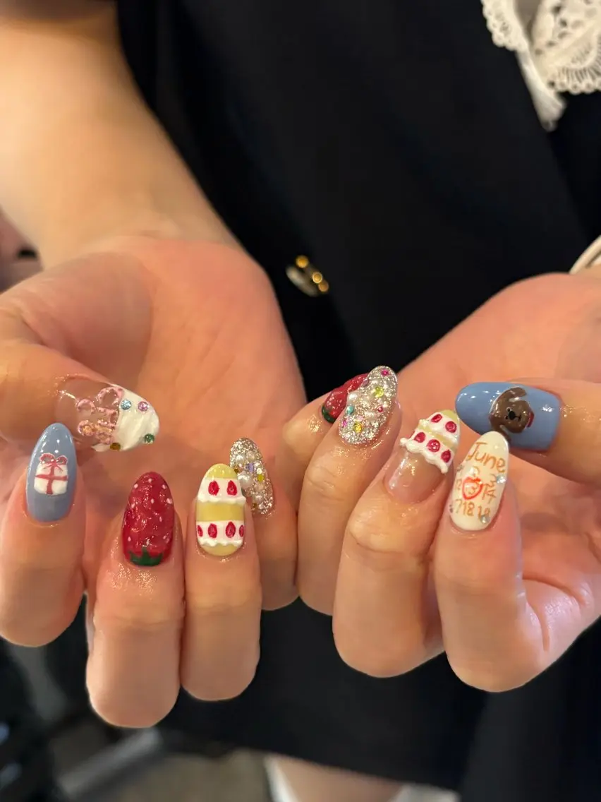 ネイル ショートネイル ハンドネイル N° nail_ fuyukaのネイルデザイン