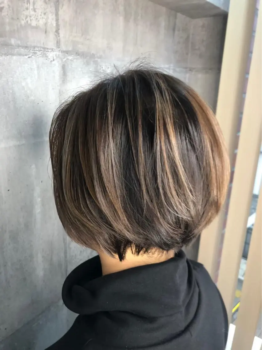 白髪ぼかしダブルカラー✨¥17600→¥11000の写真