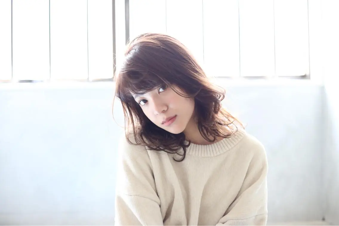 ミディアム パーマ shinka omotesandoのヘアスタイル