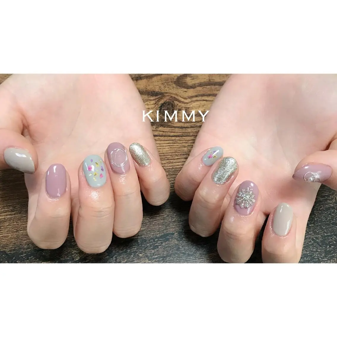 ネイル ハンドネイル kimmy nailsのネイルデザイン