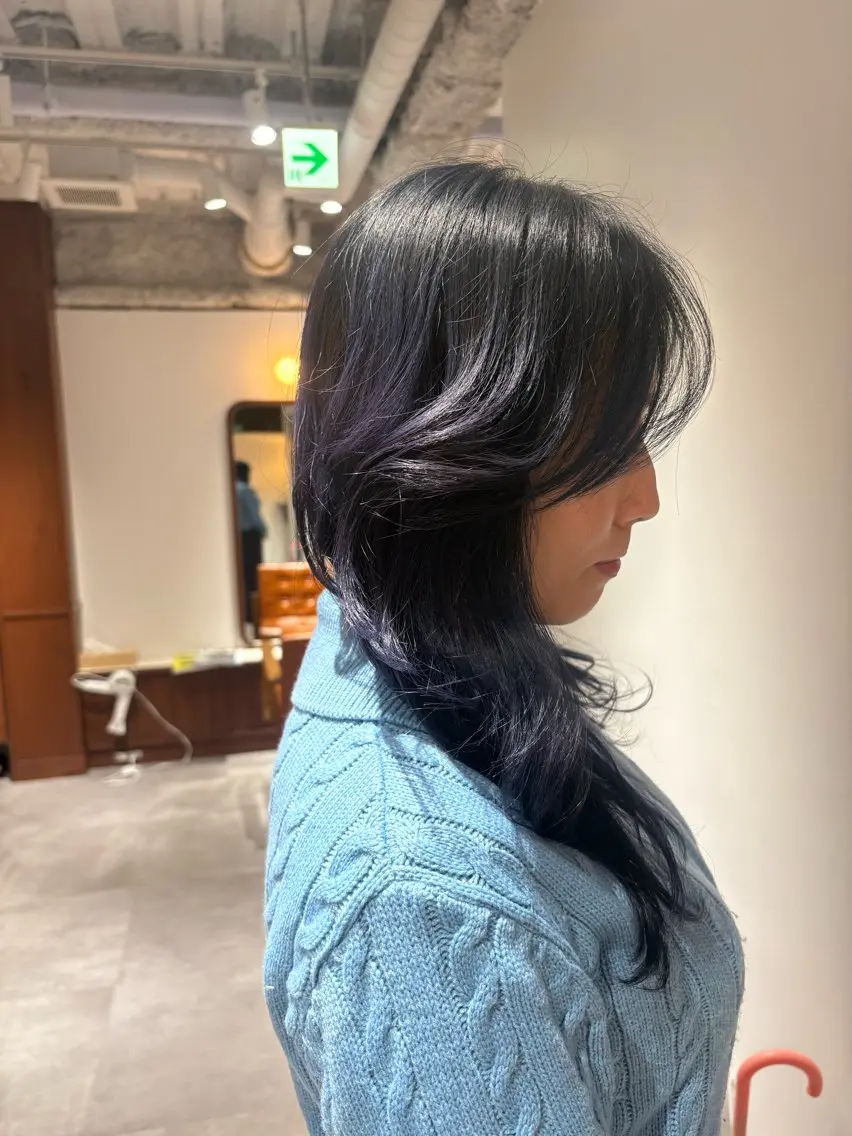 セミロング カラー ヘアアレンジ アディクシーカラー ブリーチ ケアブリーチ 透明感カラー ハイトーンカラー ヘアカラー ✨️透明感カラー✨️ kaiseiのヘアスタイル