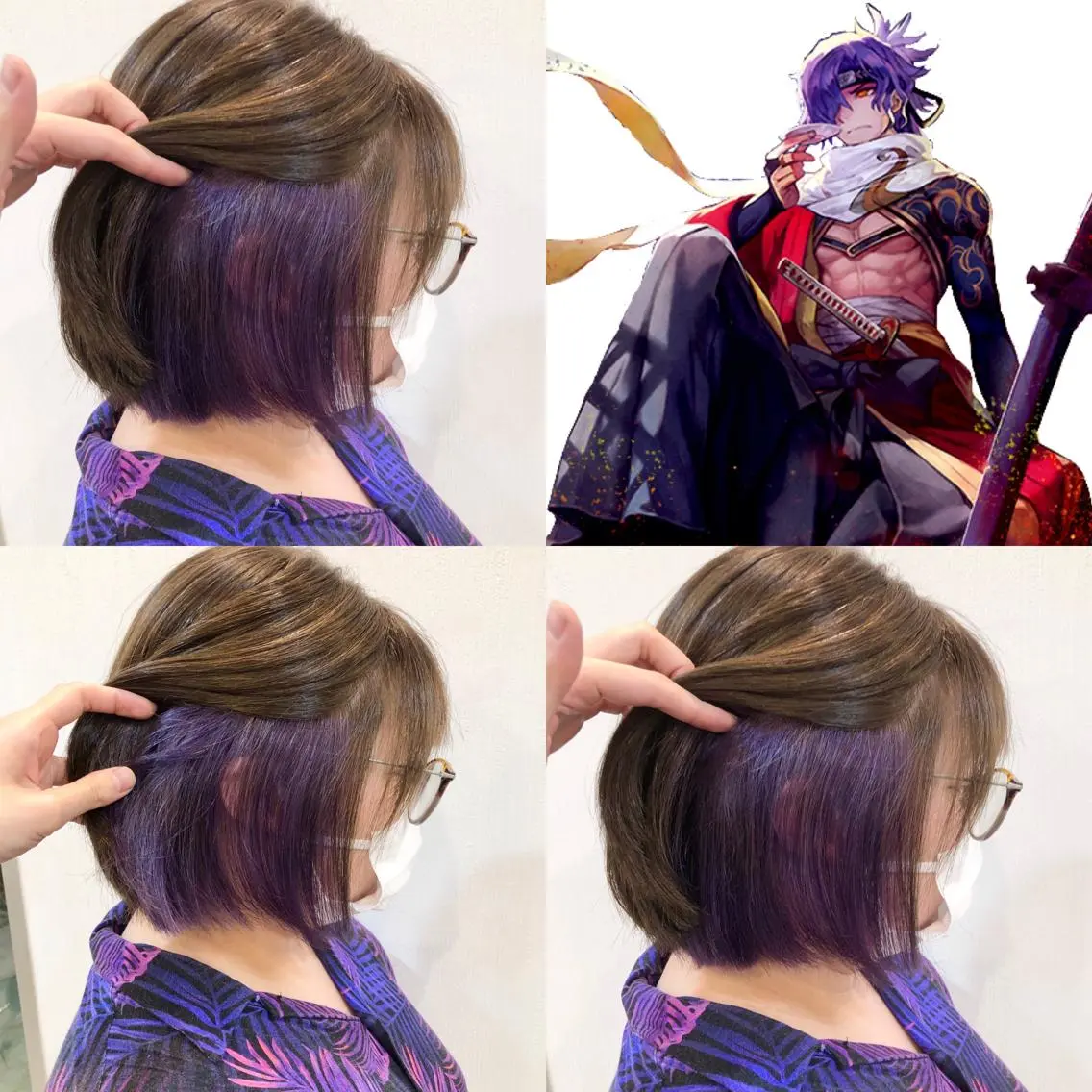 ショート カラー ベージュカラー ブリーチ ケアブリーチ デザインカラー ダブルカラー 推しカラー✨ オタク美容師ユウカのヘアスタイル