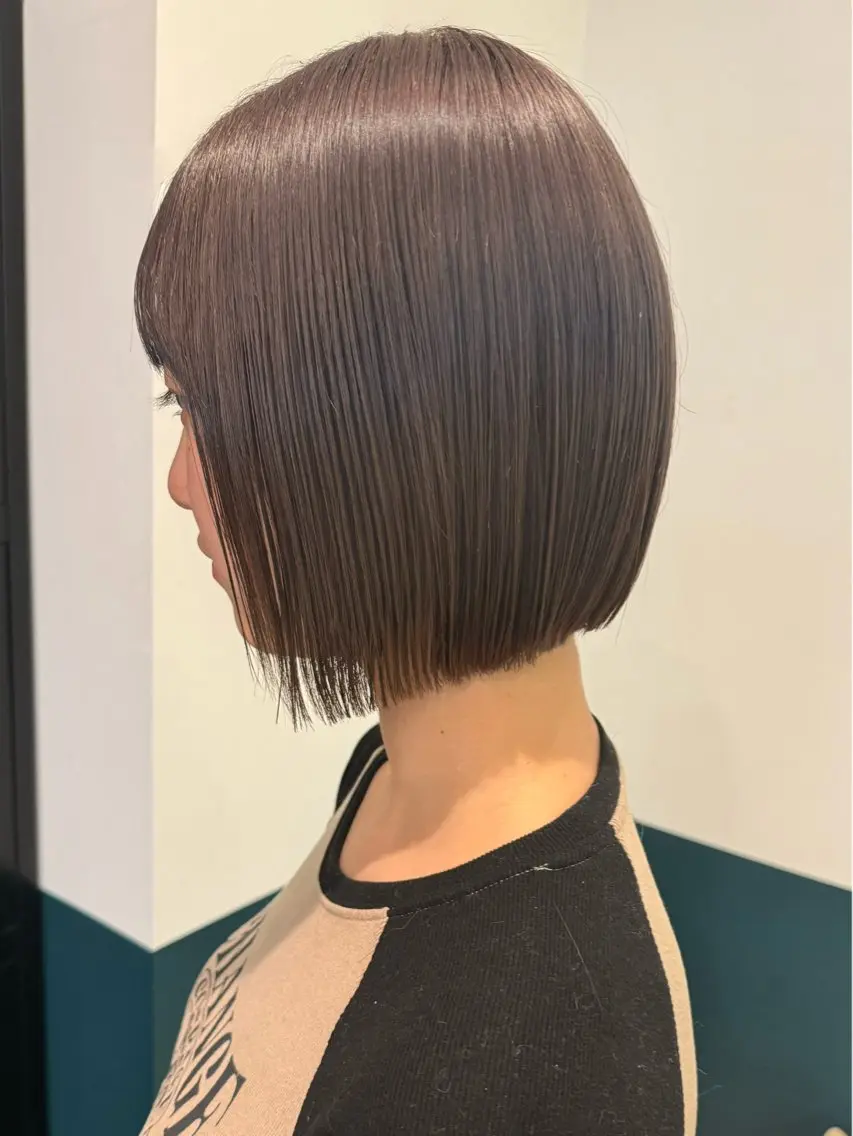 ショート カット ヘアカラー トリートメント 中村瑞貴 *hairbraceのヘアスタイル