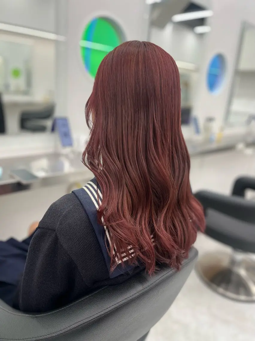 セミロング カラー ヘアアレンジ ヘアカラー トリートメント 愛されカラー🩷 はるなのヘアスタイル